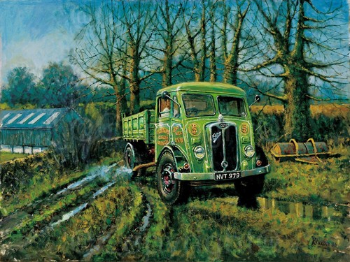 Guy otter tip lorry 1940 - otter, 1940's