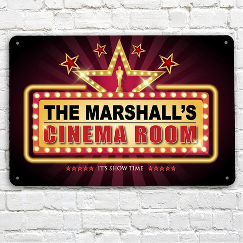 Personalised cinema room - personalised,