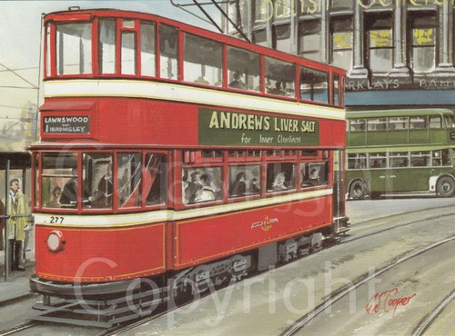 Leeds city transport - city, trolley