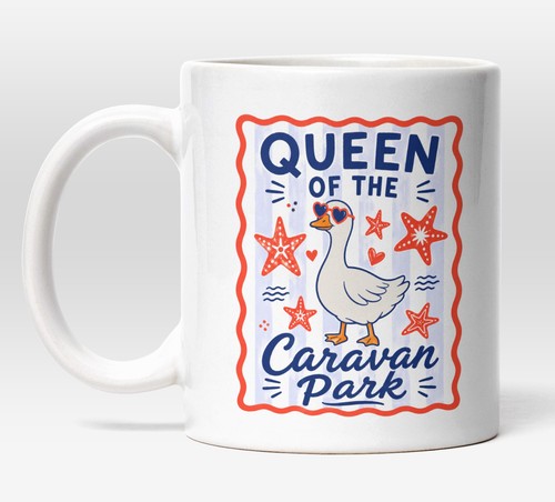 Queen the caravan - the, mug