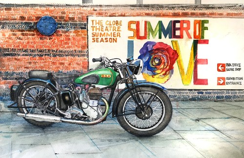 Bsa m20 m21 1930 classic - m21, 1930's