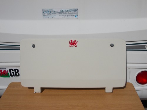 Retro caravan front gas locker - caravan,