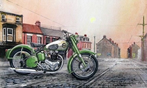 Bsa star twin 1950 classic - twin,