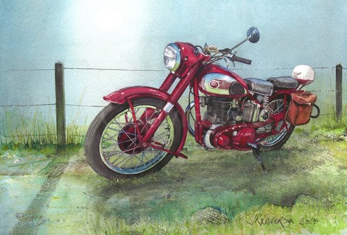 Bsa b31 1950 classic - bsa, 1950's