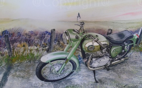 Bsa shooting star - shooting,