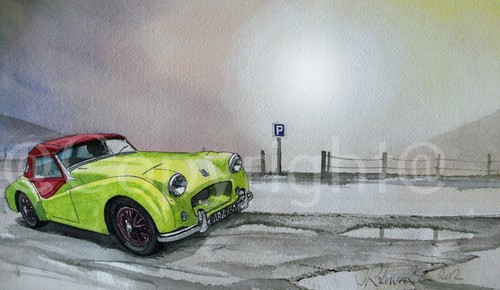 Triumph tr3 1950 - triumph, 1950's