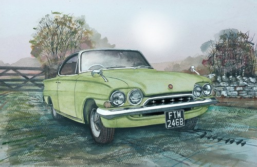 Ford consul capri 1960 - ford,