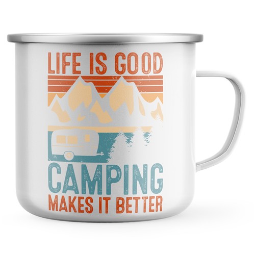 Funny camping makes better - camping,