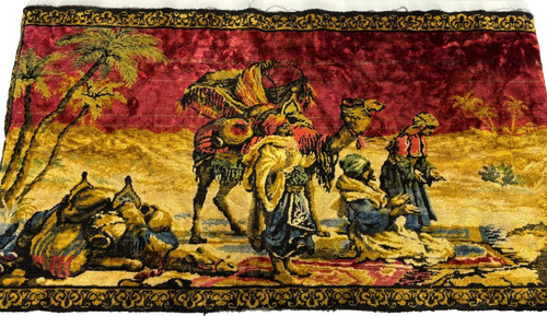 Camel caravan tapestry - camel,