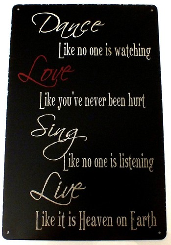 Dance like one watching - no, is