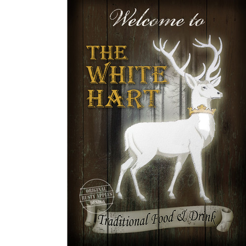 The white hart - white,