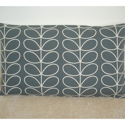 Grey orla kiely cushion cover - grey,