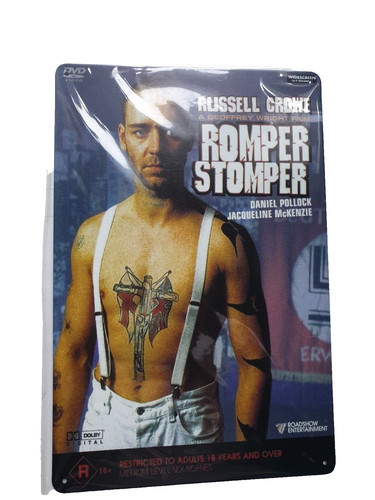 Romper stomper metal sign - romper,
