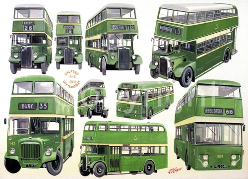 Salford city transport bus - transport,