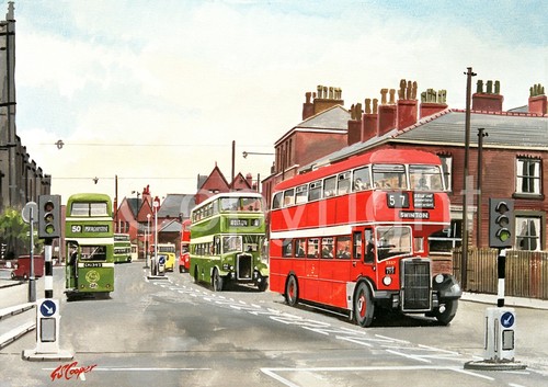 Salford pendleton street bus - pendleton,