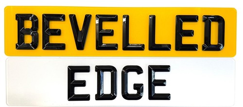 Retro bevelled edge front - 4d, &