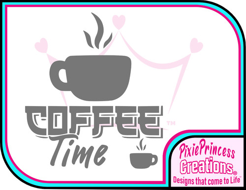 Love coffee time kitchen - love,
