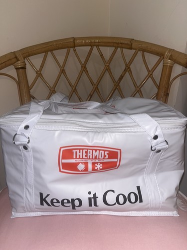Vintage thermos white - vintage, keep