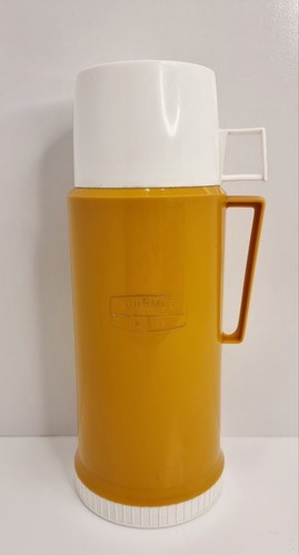 Vintage thermos flask retro - vintage,
