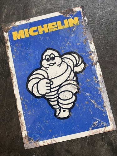 Motorcycle man metal - motorcycle, sign