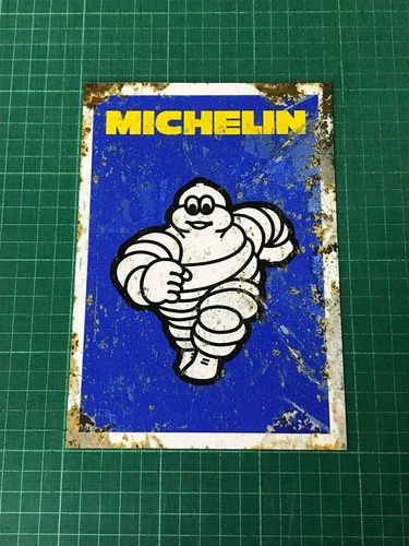 Motorbike metal plaque sign - metal,