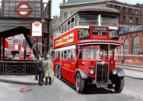 London transport chingford - chingford, red
