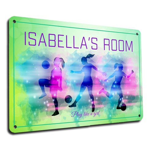 Personalised girls room sign - ,