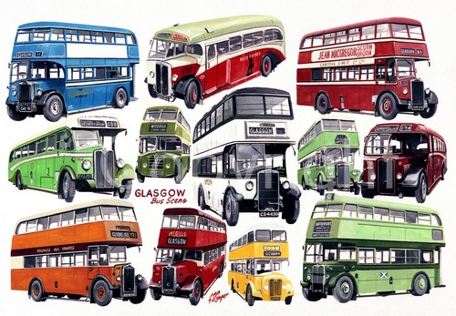 Glasgow vintage bus trip down - glasgow,
