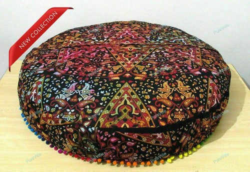 Indian pouffe floor - indian,