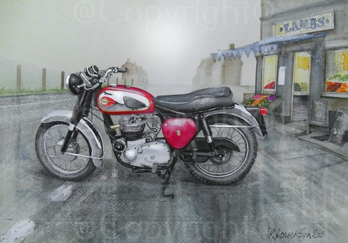 Bsa super rocket 1960 - bsa,