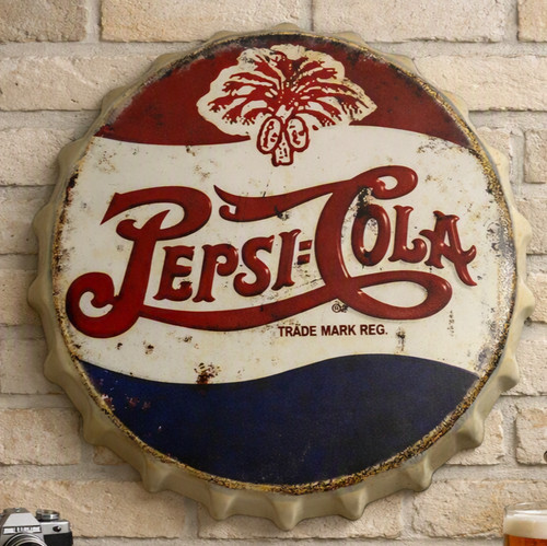 Pepsi sign cola coke drink - coke,