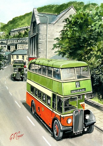 Halifax bus 240 - at, hebden