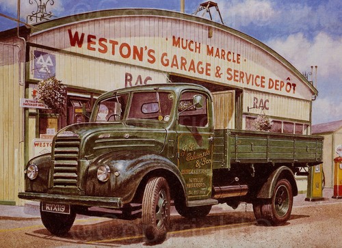 Ford ton drop side lorry - 2,