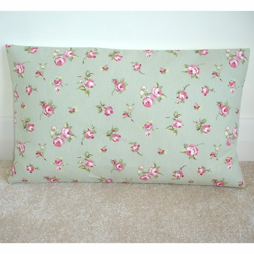 Oblong cushion cover roses - oblong,