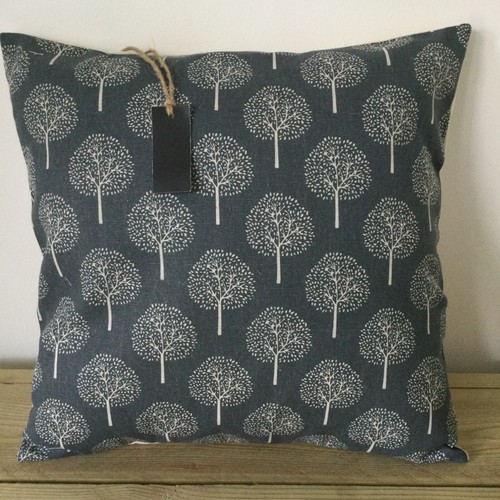 Cushion covers grey stem - cushion,