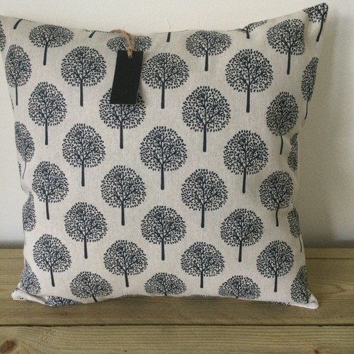 Cushion covers grey stem - cushion, 1