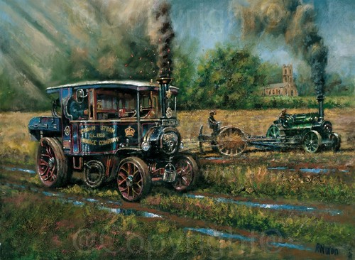 Foden tractor 1920 - foden,