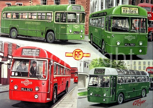London transport bus - rf,