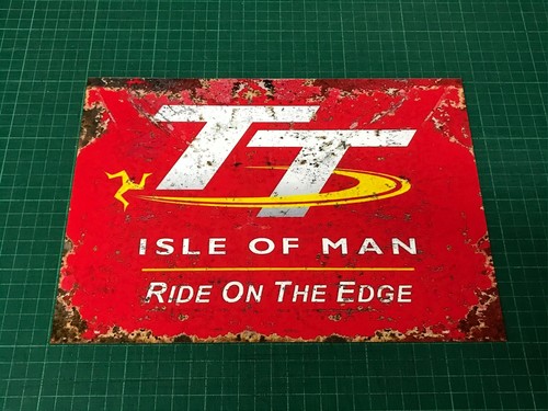 Motorbike metal signs - tt,