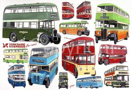 Yorkshire bus rider - yorkshire,