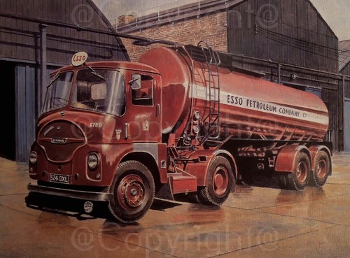 Esso petrol tanker 1950 s - petrol,