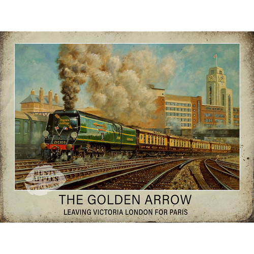 The golden arrow steam train - arrow,