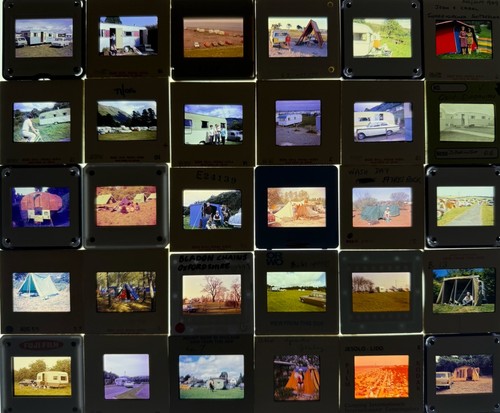 Vintage 35mm photo slides - x,