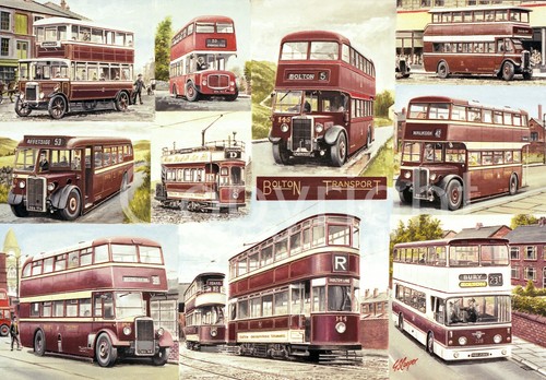 Bolton transport trams - transport,