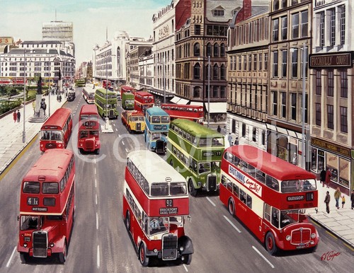 Manchester piccadilly buses - piccadilly,