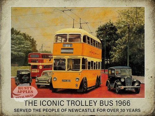 Iconic trolley bus serving the - iconic,