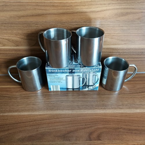 Stainless steel 300ml - 4x,
