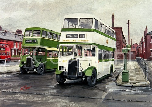 Salford weaste bus terminal - bus,