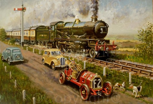 Racing the train gwr - the,