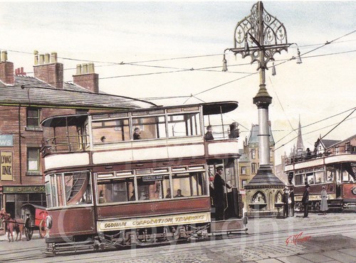 Oldham corporation tramways - oldham,